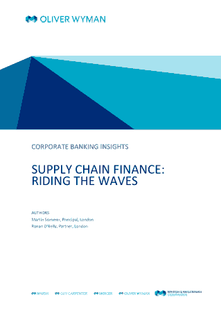 Supply Chain Finance Riding The Waves Template