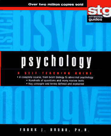 Free Download PDF Books, Psychology A Self Teaching Guide English Free PDF Book
