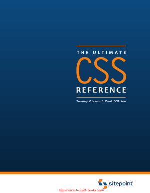 The Ultimate CSS Reference – PDF Books