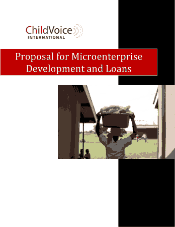 Sample Proposal for Microenterprise Development and Loans Template