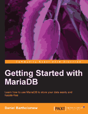 Getting Started with MariaDB – PDF Books