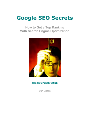Google SEO Secrets 2006 – PDF Books