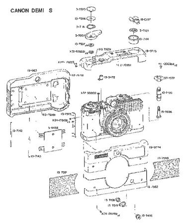 CANON Camera DEMI S Repair Manual