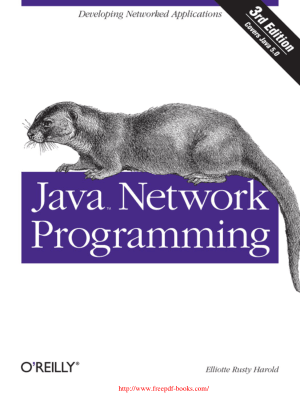 Java Network Programming 3rd Edition – PDF Books
