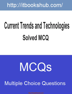 Current Trends And Technologies Solved Mcq