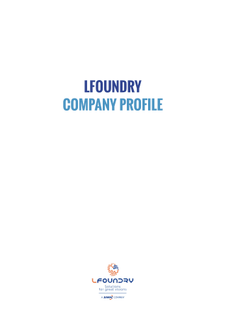 Company Profile for Foundry Business Template