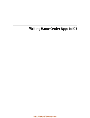 Writing Game Center Apps In iOS