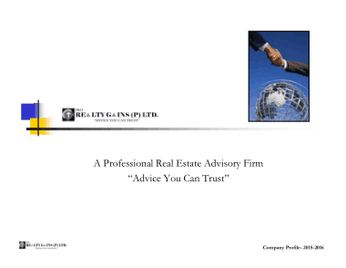 Free Download PDF Books, Real Estate Advisory Firm Profile Template