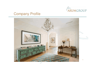 Real Estate Marketing Company Profile Template