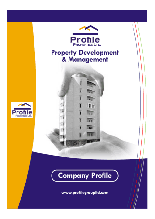 Simple Real Estate Company Profile Template