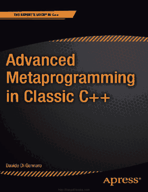 Advanced Meta Programming In Classic C++