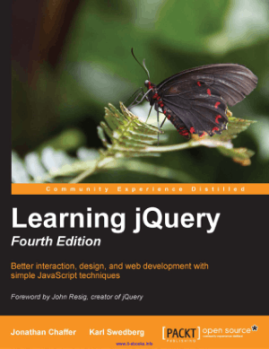 Free Download PDF Books, Learning jQuery  4th Edition – PDF Books