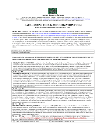 Free Download PDF Books, Background Check Authorization Form Pdf Template