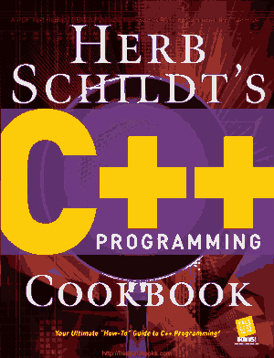 Free Download PDF Books, Herb Schildts C++ Programming Cookbook