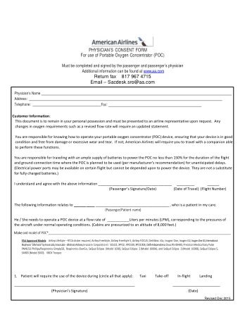 Physicians Consent Form Template