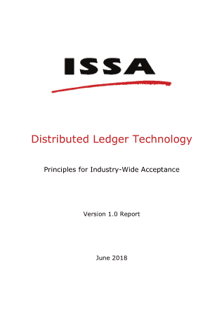 Formal Distributed Ledger Technology Template