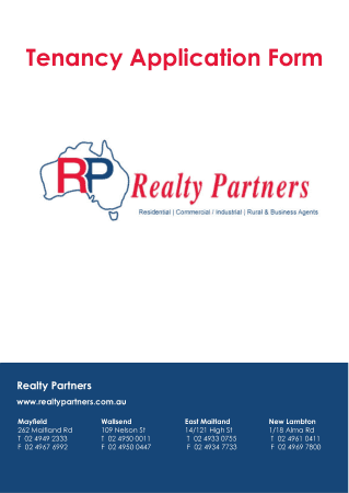Realty Partners Ledger Template