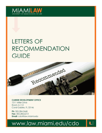 Letters of Recommendation From Supervisor Template