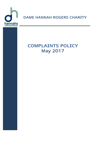 Sample Childrens Homecomplaints Procedure Policy Template