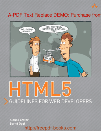 Free Download PDF Books, HTML5 Guidelines For Web Developers