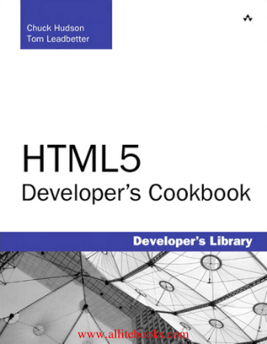 Free Download PDF Books, HTML5 Developers Cookbook –, HTML5 Tutorial Book