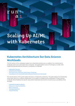 Free Download PDF Books, Scaling Up AI ML With Kubernetes