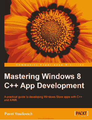 Free Download PDF Books, Mastering Windows 8 C++ App Development – FreePdfBook