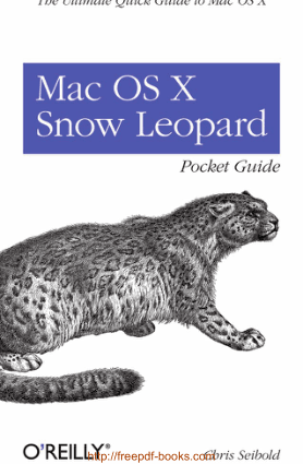 Mac Os X Snow Leopard Pocket Guide