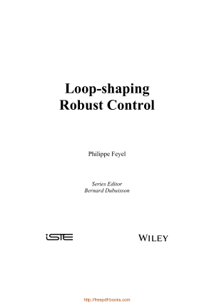 Loop Shaping Robust Control