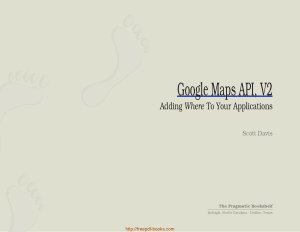 Google Maps Api 2nd Edition Book