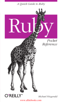 Ruby Pocket Reference – FreePdfBook