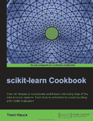 scikit Learn Cookbook – FreePdfBook