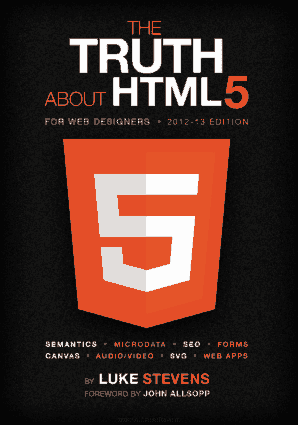 The Truth About HTML5 – FreePdfBook