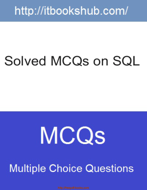 Solved MCQs On SQL