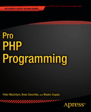 Free Download PDF Books, Pro PHP Programming