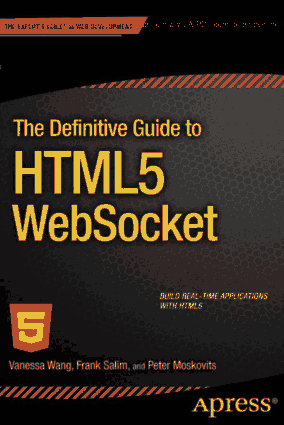 Free Download PDF Books, Free Book The Definitive Guide To HTML5 Websocket