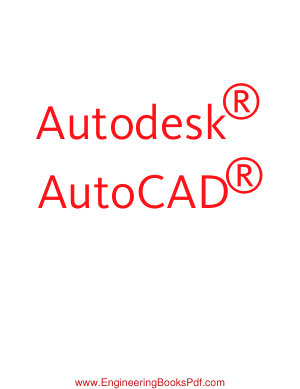 Free Download PDF Books, Autodesk AutoCAD