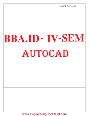 BBA ID IV SEM AutoCAD