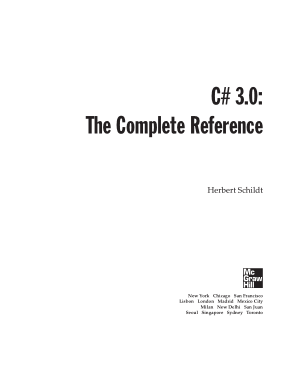 C# 3.0 The Complete Reference Book – FreePdf-Books.com