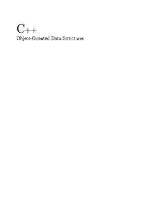 C++ Object Oriented Data Structures –, Ebooks Free Download Pdf