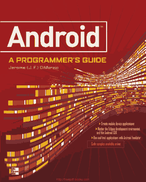 Free Download PDF Books, Android A Programmers Guide, Pdf Free Download