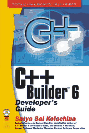 Free Download PDF Books, C++ Builder 6 Developers Guide with CDR – FreePdf-Books.com