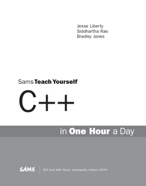 C++ in one Hour a Day – FreePdf-Books.com