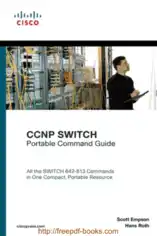 Free Download PDF Books, CCNP SWITCH Portable Command Guide