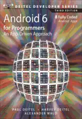 Android 6 for Programmers 3rd Edition Book 2018 year