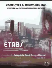 Composite Beam Design Manual ETABS 2016