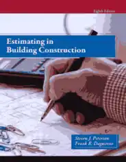 Estimating in Building Construction 8th Edition