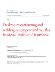 Desktop Microforming And Welding System Powereda Flextension