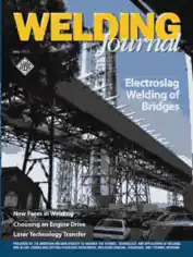 Welding Journal Electroslag Welding of Bridges