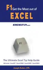 Free Download PDF Books, F1 Get the Most out of Excel the Ultimate Excel Tip Help Guide